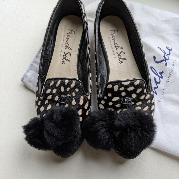 French sole pom pom loafer , size 37 - Picture 3 of 4